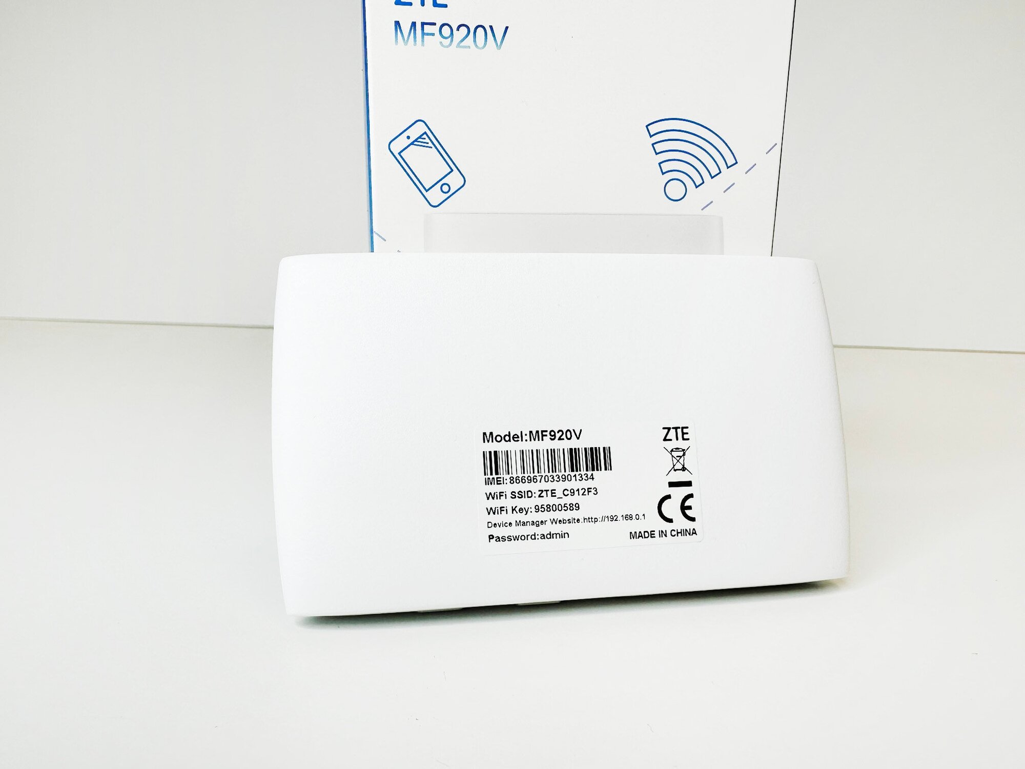 4G Модем - WiFi Роутер ZTE MF920V PRO SMART под Безлимитный Интернет любой тариф ( iMEi \ TTL ) как Huawei 5573 E5573