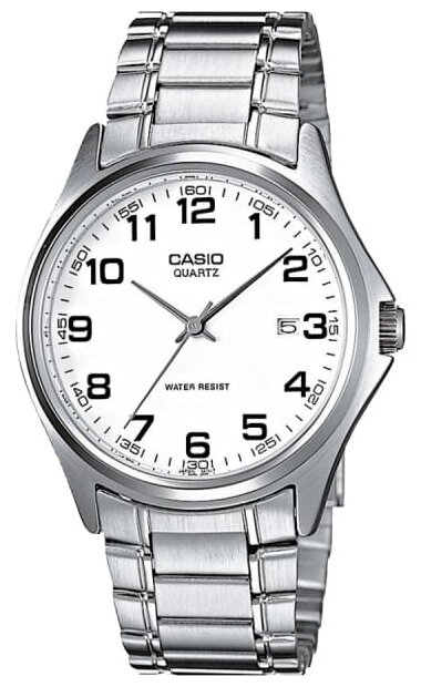 Наручные часы CASIO, серебряный, белый