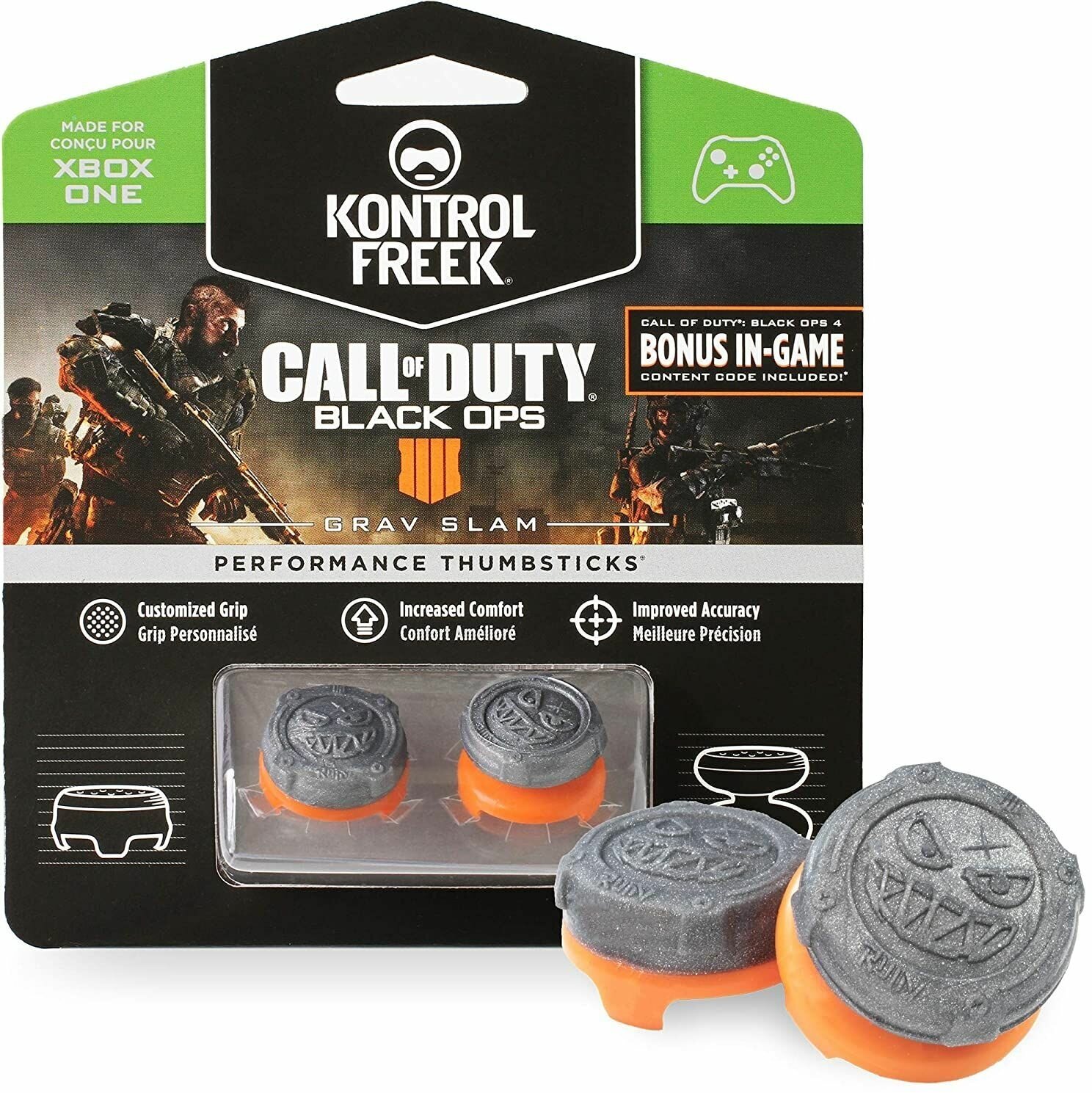 Насадки на стики FPS KontrolFreek Call of Duty Black ops 4 для геймпада Xbox One / Series S X накладки 26