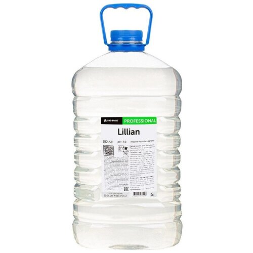 Pro-Brite Мыло жидкое Lillian без запаха, 5 л, 5 г мыло жидкое без запаха с перламутром eva 5 л 1 4 pro brite