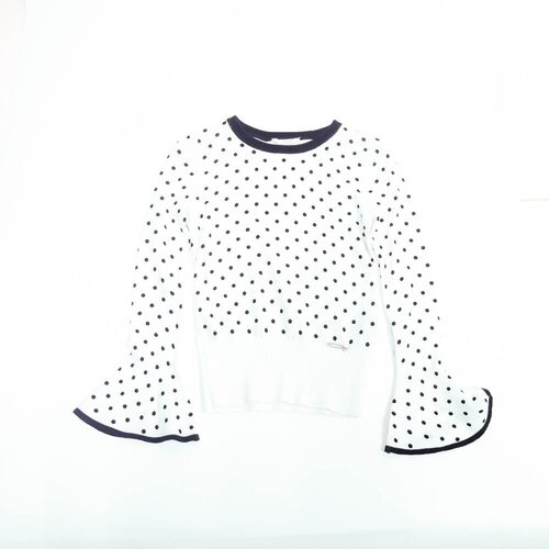 Пуловер GUESS, размер 8, белый