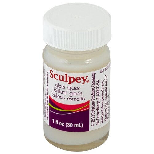 Sculpey Glossy Glaze лак глянцевый ASG33G 30 мл . 8471119132