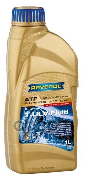 Трансмиссионное Масло Atf T-Ulv Fluid (1л) (Второй Номер 4014835868687) Ravenol арт. 121114600101999