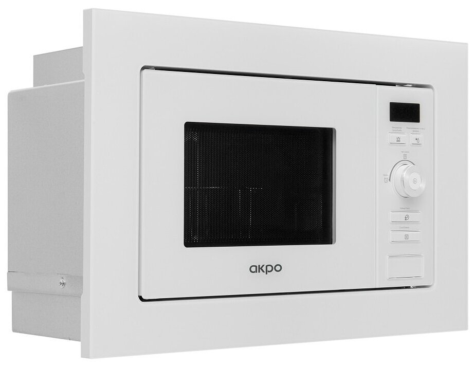 Микроволновая печь встраиваемая AKPO MEA 82008 MEP01 WH - фотография № 2