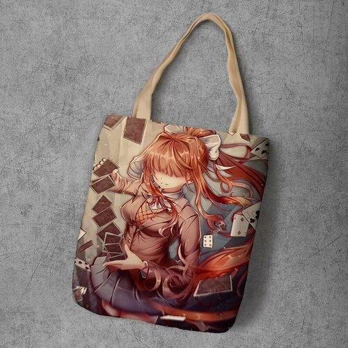 фото Сумка шоппер аниме doki doki 30*40 см. 30oxfsum0706 anime dakimakura