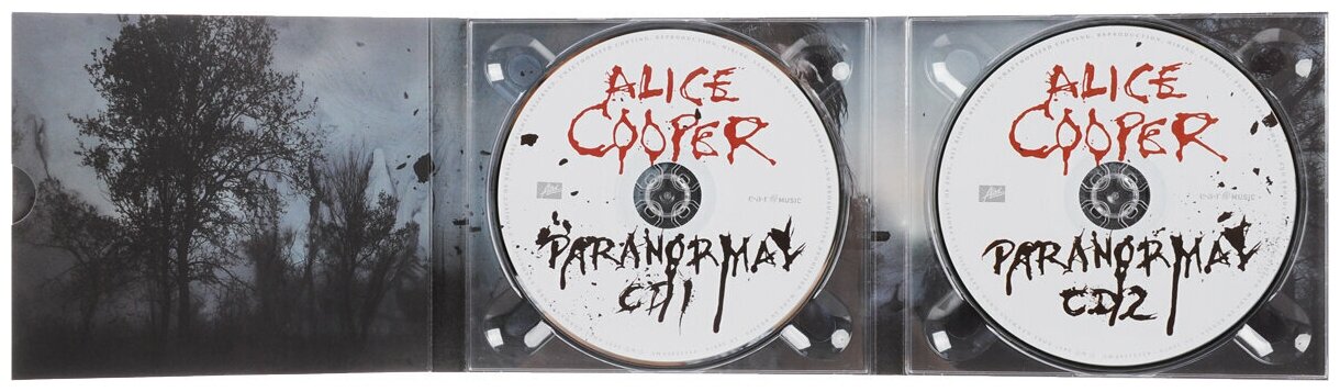 Alice Cooper - Paranormal (2CD) CD Медиа - фото №3