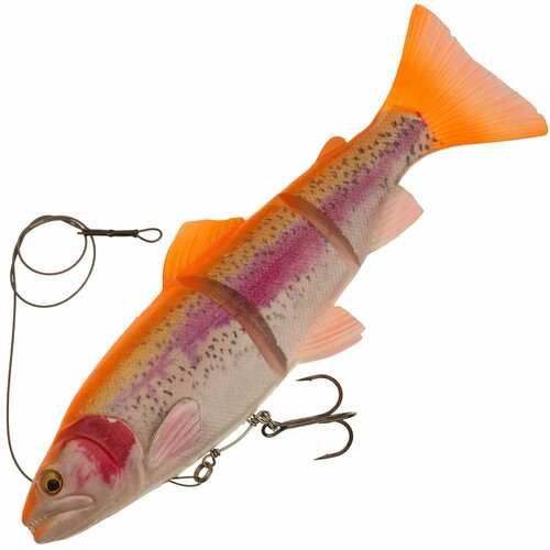 Воблер для рыбалки Savage Gear 4D Line Thru Trout 250 SS цв. Golden Albino, 180 гр 250 мм, на щуку, таймень, свимбейт медленно тонущий, заглубление до м свимбейт savage gear 4d line thru trout 250 ss rainbow trout