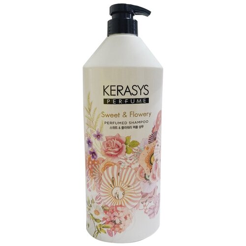 Парфюмированный шампунь Kerasys Sweet and Flowery Shampoo