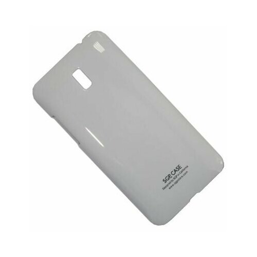 Чехол для HTC Desire 609D задняя крышка пластик лакированный SGP Case Ultra Slider <белый> чехол для htc one sc t528d задняя крышка пластик лакированный sgp case ultra slider