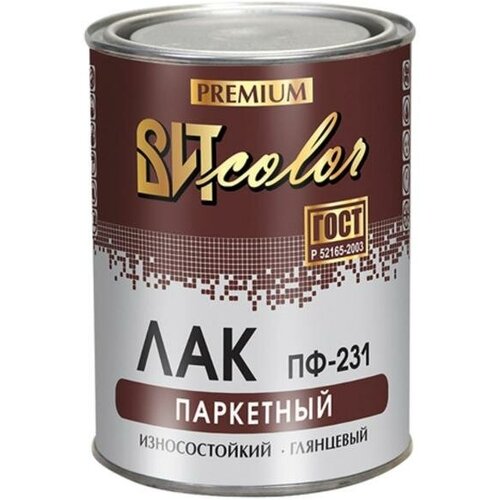 Лак паркетный ПФ-231 ВИТcolor 0,8кг