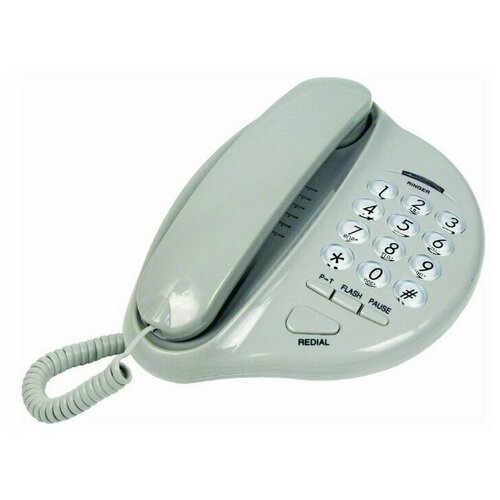 Телефон Вектор ST-207/03 (серый) телефон вектор st 801 07 black
