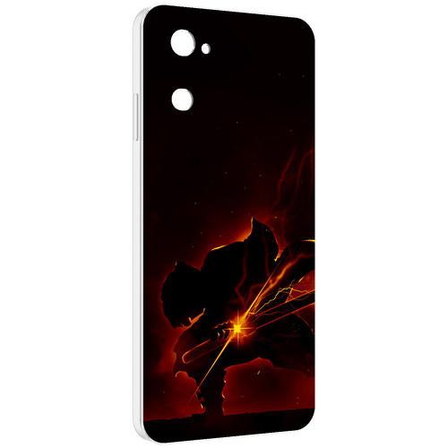 Чехол MyPads demon-slayer-зеницу для UleFone Note 12 / Note 12P задняя-панель-накладка-бампер