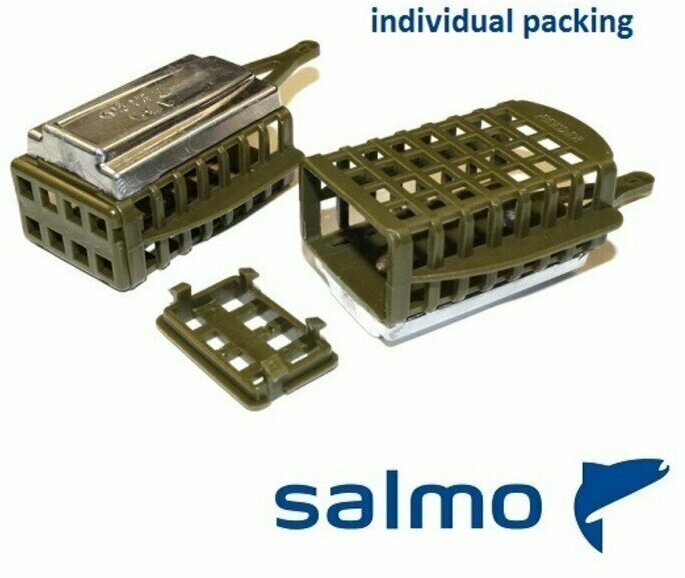 Кормушка фидерная Salmo FEEDER SQUARE с дном 60 г 7592428