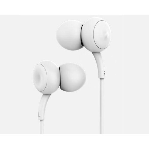 Наушники Remax RM-510i Lightning белые с микрофоном наушники remax wired music earphone rm 910