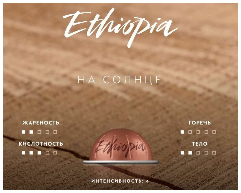 Кофе в капсулах Nespresso Vertuo ETHIOPIA, 10 шт. (объем 150 мл) - фотография № 3