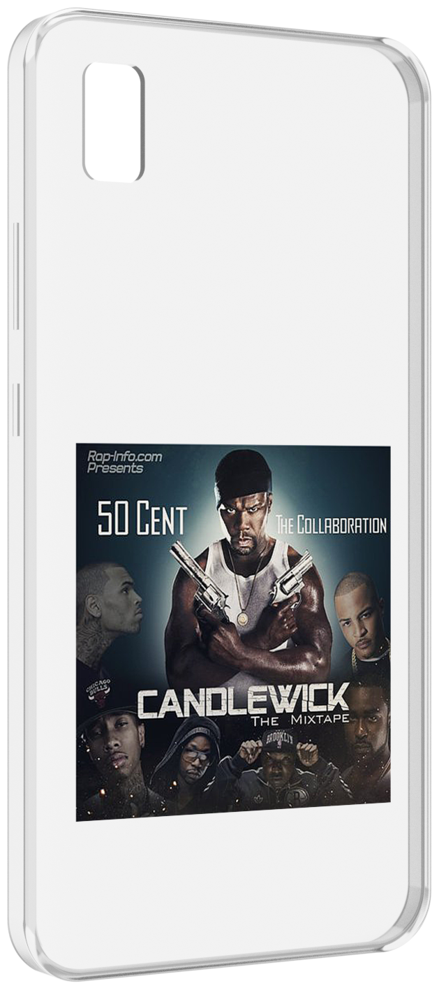 Чехол MyPads 50 Cent - CandleWick для ZTE BLADE L210 задняя-панель-накладка-бампер