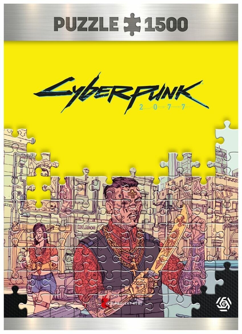 Пазл Cenega Good Loot Cyberpunk 2077 (1500 элементов, 85x58 см) (Валентино | Valentinos)