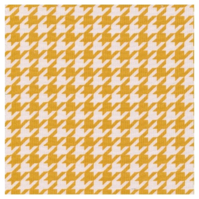 Ткани фасованные PEPPY (A - O) для пэчворка бабушкин сундучок фасовка 50 x 55 см 140±5 г/кв. м 100% хлопок БС-13 гусиная лапка ярко-желтый