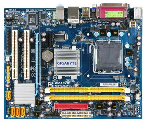 Материнская плата GIGABYTE GA-G31M-S2L