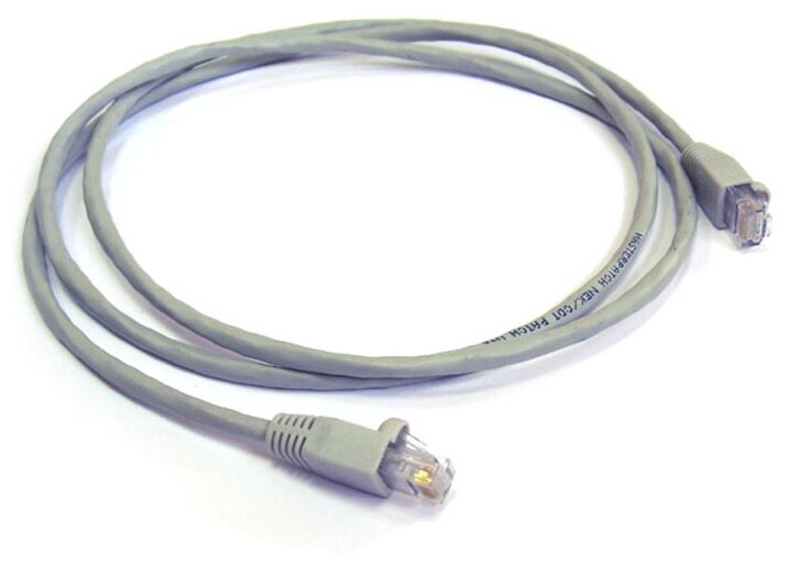 Hyperline PC-LPM-STP-RJ45-RJ45-C6-2M-LSZH-GY Патч-корд F/UTP, экранированный, Cat.6, LSZH, 2 м, серый - фото №2