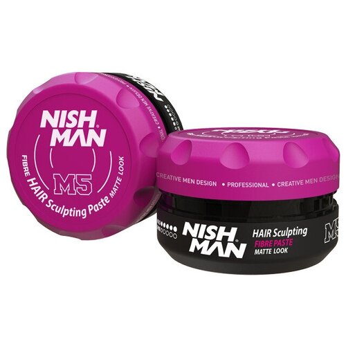 Паста для волос NISHMAN MATTE PASTE M5 паста для волос матовая nishman defining paste m7 средней фиксации без блеска не склеивает гибкая фиксация 100 мл