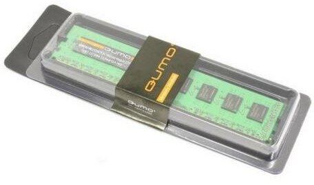 Оперативная память для компьютера 8Gb (1x8Gb) PC3-10660 1333MHz DDR3 DIMM CL9 QUMO QUM3U-8G1333C9(R)