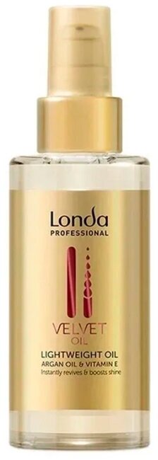 Масло аргановое для обновления волос Londa Professional Velvet Oil Argan Oil & Vitamin E Lightweight Oil 100 мл