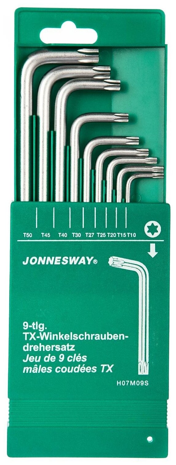 Набор ключей угловых Jonnesway - фото №8