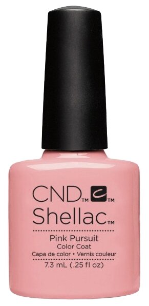 CND Гель-лак Shellac Flirtation, 7.3 мл, Pink Pursuit