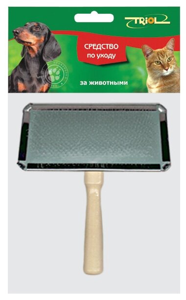 фото Пуходерка "Triol" металлическая (средняя)