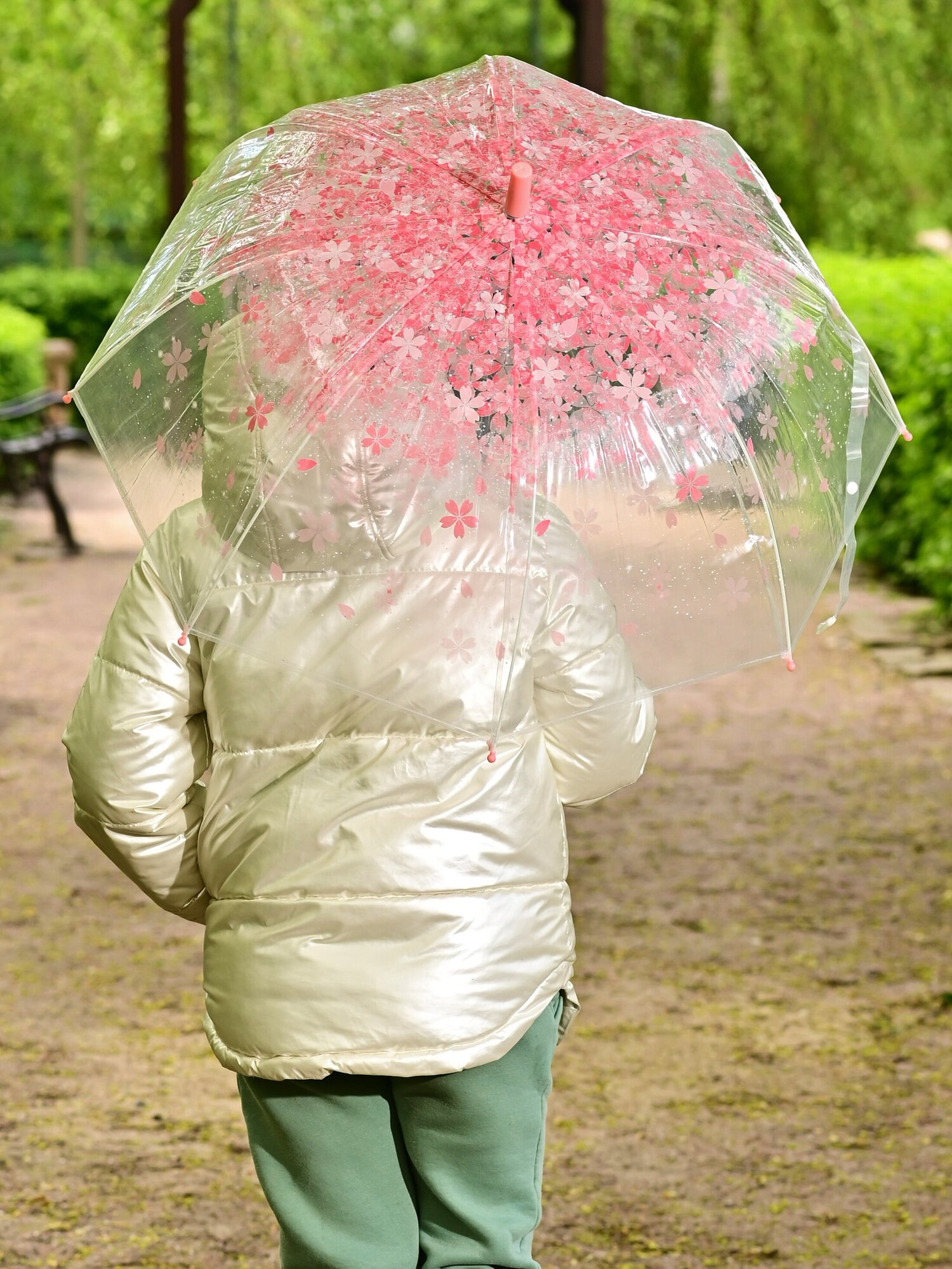 Детский зонт-трость Rain-Proof umbrella P016