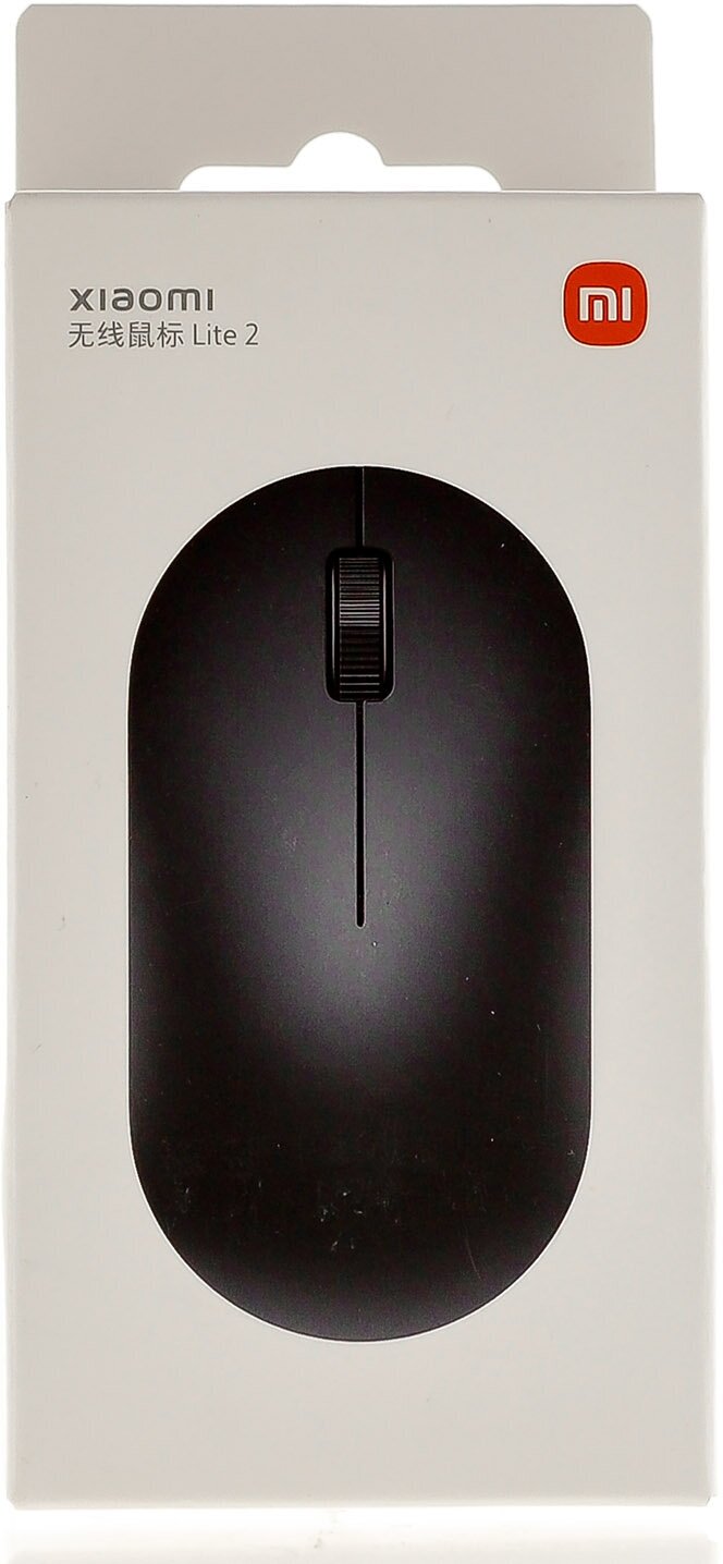 Беспроводная мышь Xiaomi Wireless Mouse Lite 2 Black (XMWXSB02YM) - фото №19
