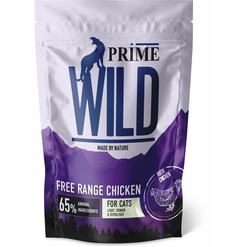 Сухой корм для стерилизованных котят и кошек Prime Wild GF Free Range, беззерновой, контроль веса, курица 500 гр (13723053)