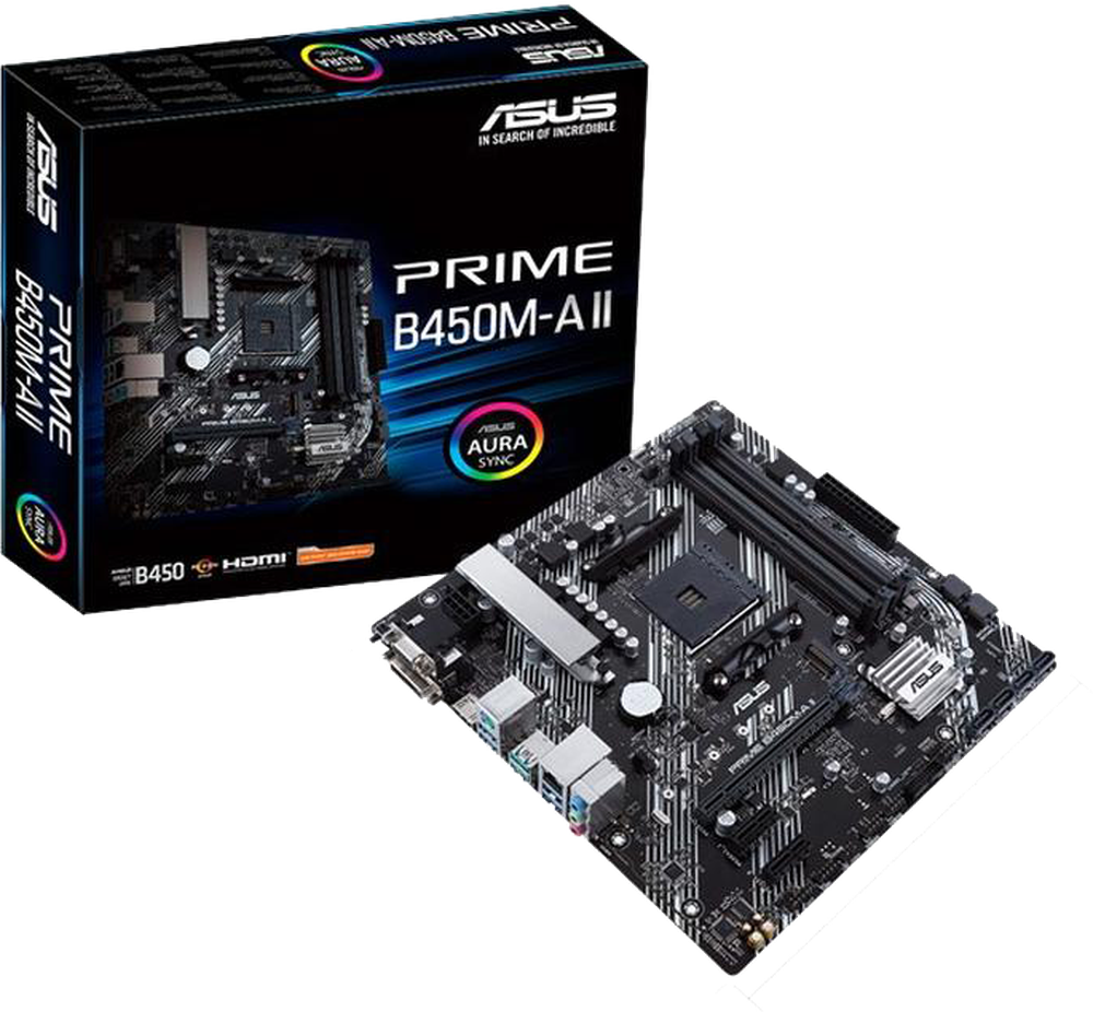 Материнская плата ASUS PRIME B450M-A II