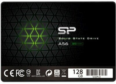 Silicon Power SSD 128Gb A56 SP128GBSS3A56B25 {SATA3.0, 7mm}