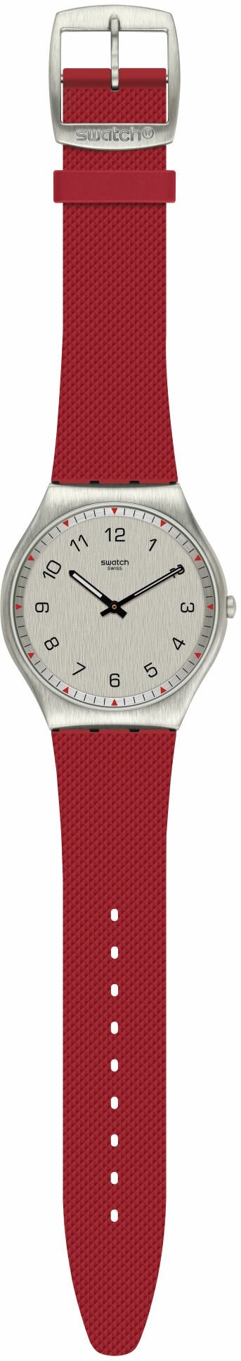 Наручные часы swatch, серебряный