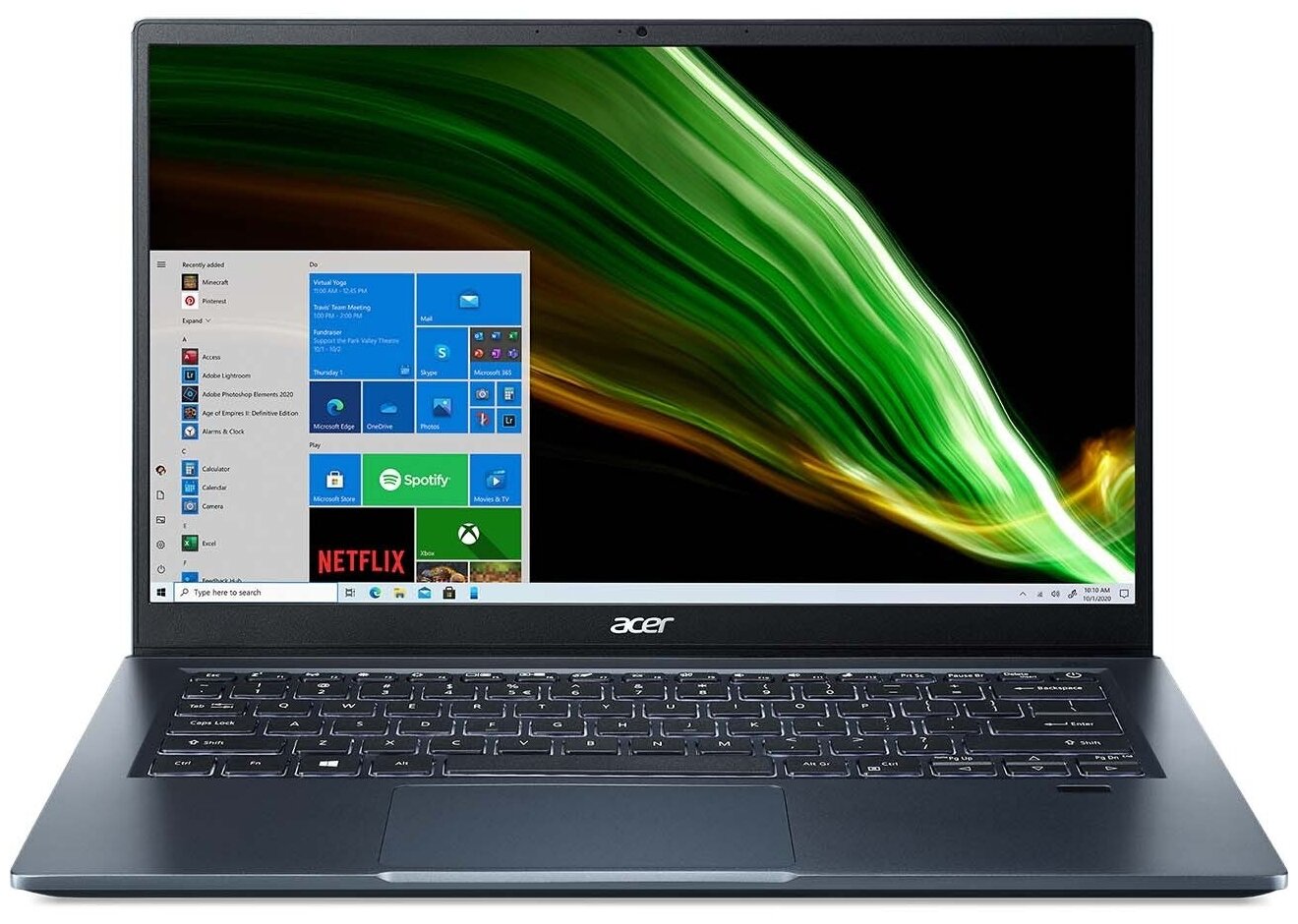 Ультрабук Acer Swift 3 SF314-511-37M5 Core i3 1115G4 8Gb SSD256Gb UMA 14 IPS FHD (1920x1080) Windows 10 blue WiFi BT Cam