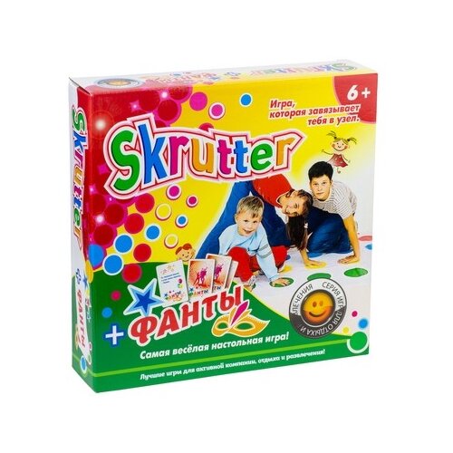 Настольная игра Эра Skrutter + Фанты набор настольных игр эра skrutter мафия