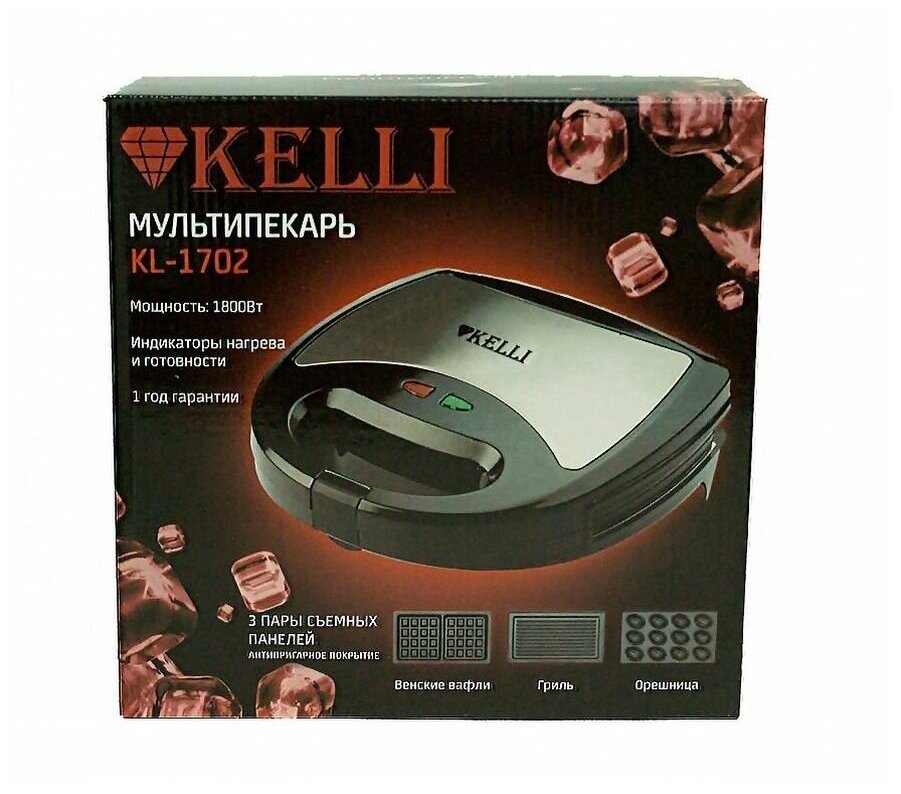 Kelli KL-1701 Черный . - фотография № 8