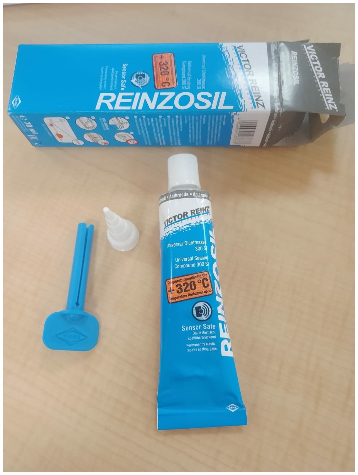 Универсальный силиконовый клей для ремонта автомобиля VICTOR REINZ Reinzosil 70-31414-10 70 мл