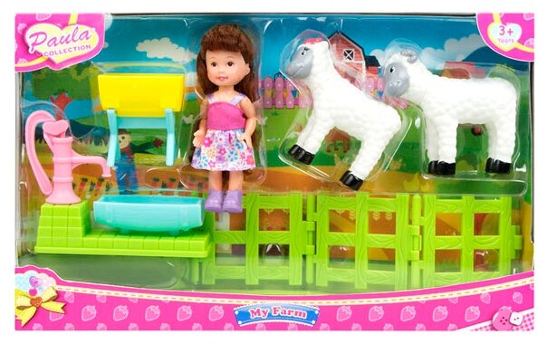 Набор M&C Toy Centre В деревне, с овечками, MC23602b