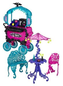 Фото Машина Monster High Scaris (city of frights) Cafe Cart (playset) Y4308