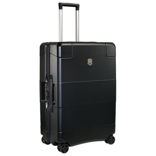 чемодан victorinox mr 611762 103 л размер l красный Чемодан VICTORINOX MR-602107, 105 л, размер L, черный