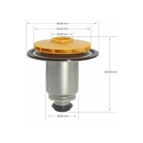 0020186161 Ротор насоса Protherm Lynx Condens 18/25 MKV -A (H-RU) (81W) (против часовой, втулка 40мм, колесо 68/21мм) ротор насоса wilo 15 6 15 6 7 вращение против часовой стрелке