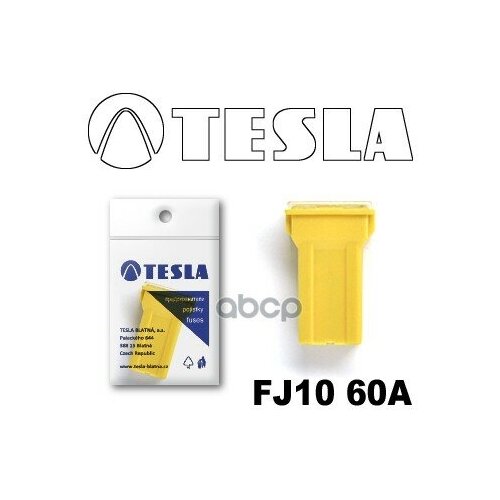 Предохранитель Tesla Fj1060a 32V 60A Cartridge (Пэ1) TESLA арт. FJ1060A