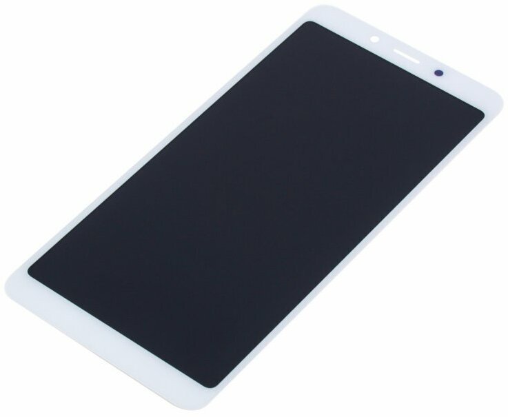 Дисплей для Xiaomi Redmi 6A / Redmi 6 (в сборе с тачскрином) белый, AAA