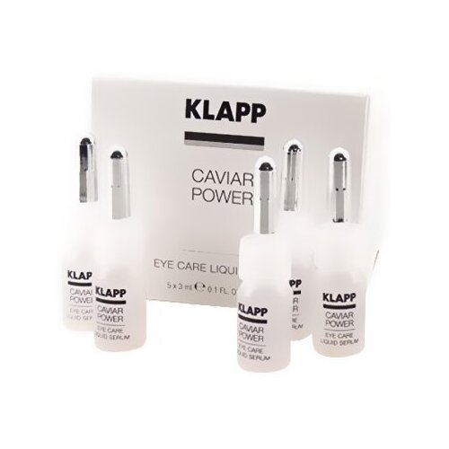 Купить Сыворотка Klapp Caviar Power Eye Care Liquid Serum для кожи вокруг глаз 40+ (5x3 мл)