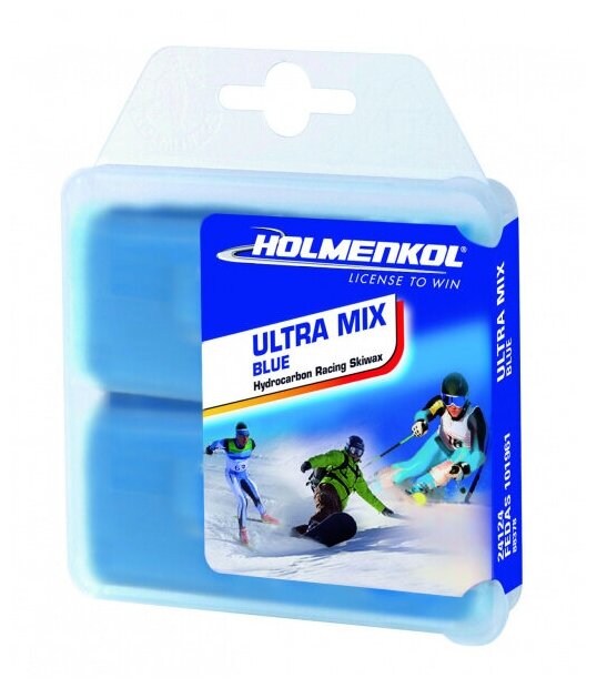 Парафин Холодный Holmenkol - Ultramix Blue 2x35 гр.
