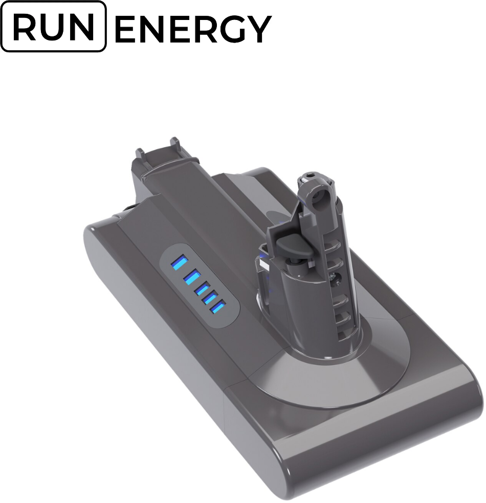 Аккумулятор Run Energy для пылесоса Dyson V10, SV12, 3500mAh