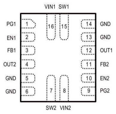 Микросхема - p/n MP2188, 1 шт.